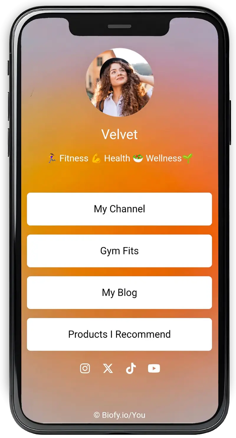 Biolink Templates - biofy - link in bio - link in bio templates