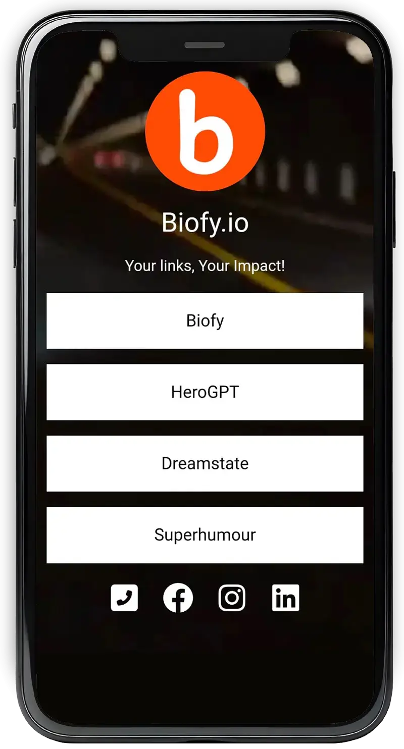Biolink Templates - biofy - link in bio - link in bio templates