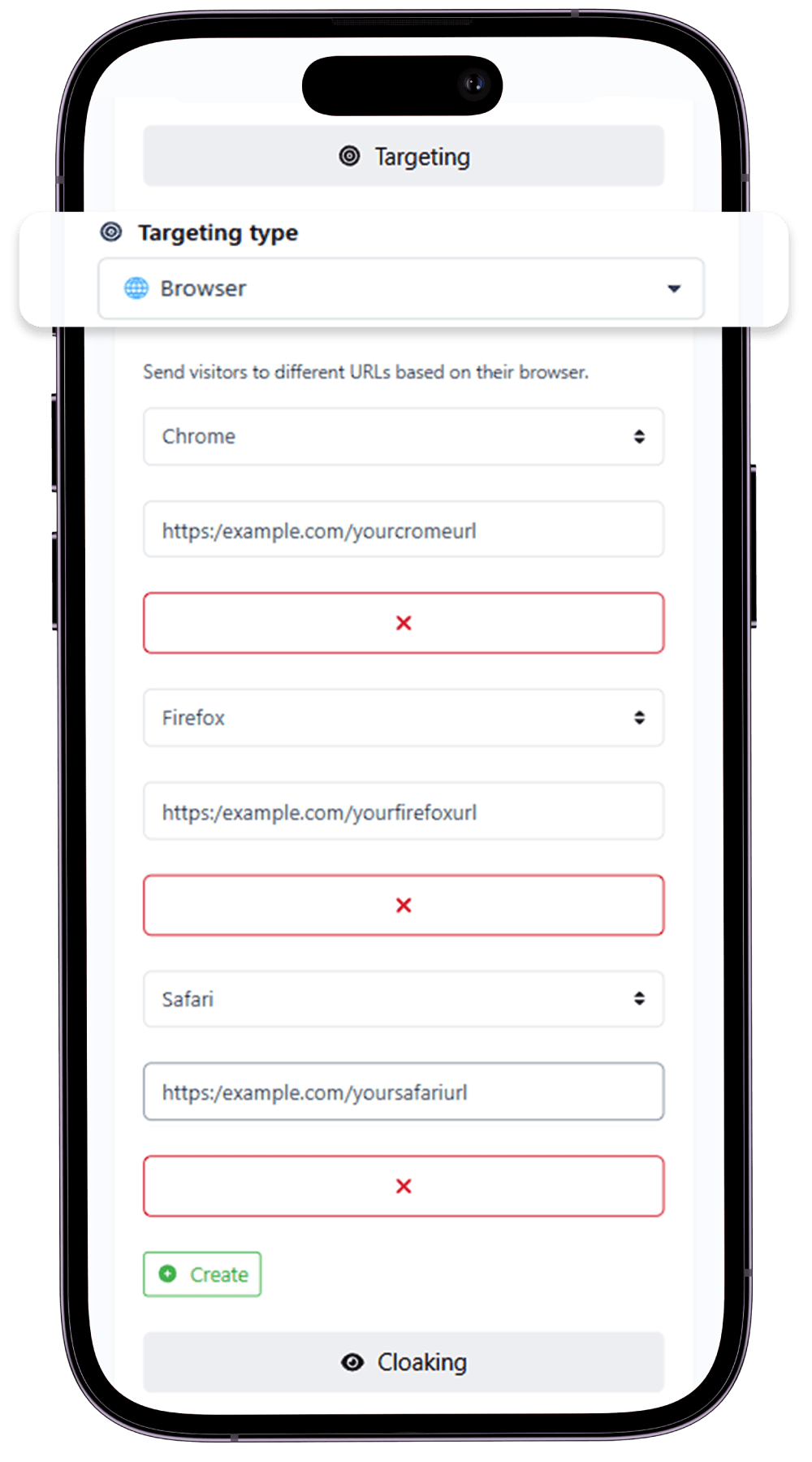 biofy Browser Targeting